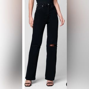 BLANKNYCI The Franklin Rib Cage Pant With Rips